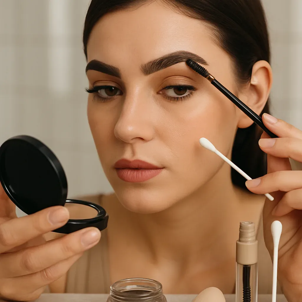 How to Fix Brow Pomade That Looks Too Dark