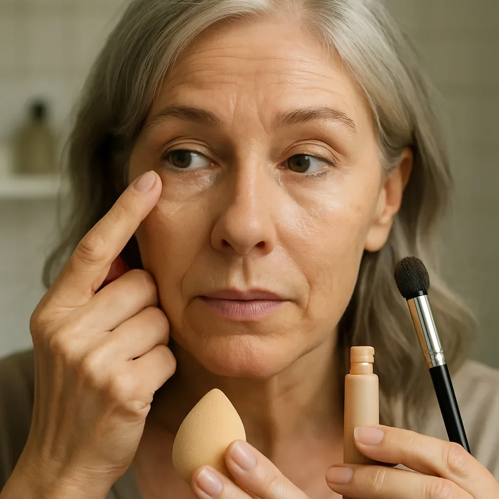 How to Fix Concealer That Makes Mature Under-Eyes Look Crepey