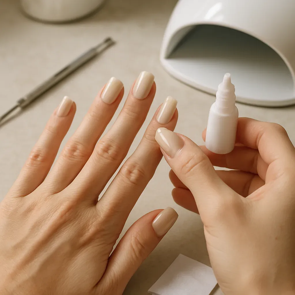 How to Fix Air Bubbles Under Press-On Nails