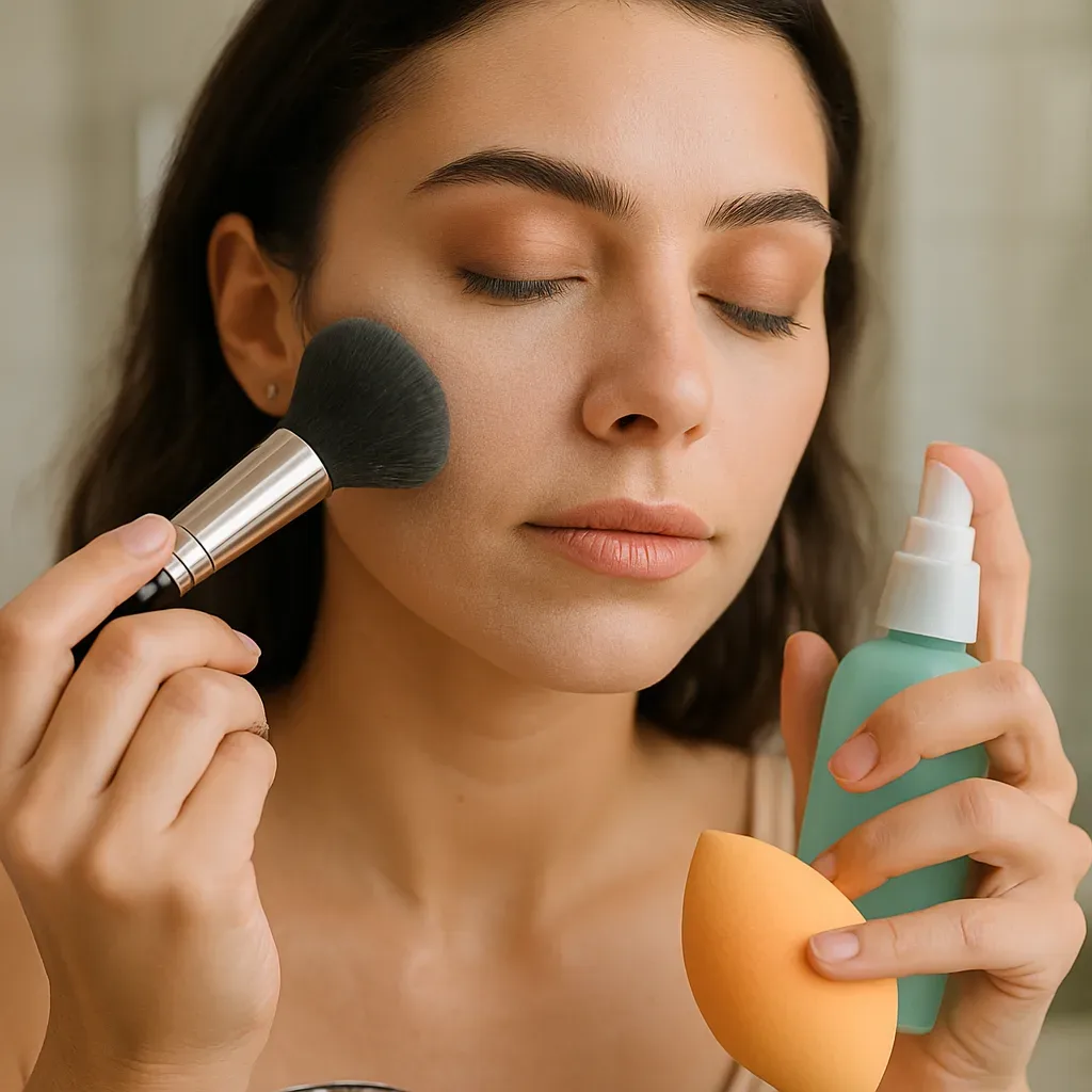 How to Fix Setting Powder That Looks Chalky